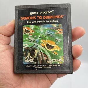 Demons to Diamonds (Atari 2600, 1982) Cart Only